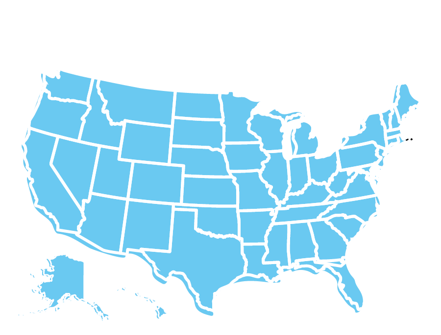 territories available nationwide